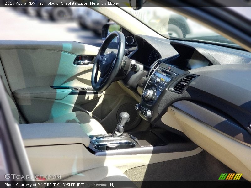 Graphite Luster Metallic / Ebony 2015 Acura RDX Technology