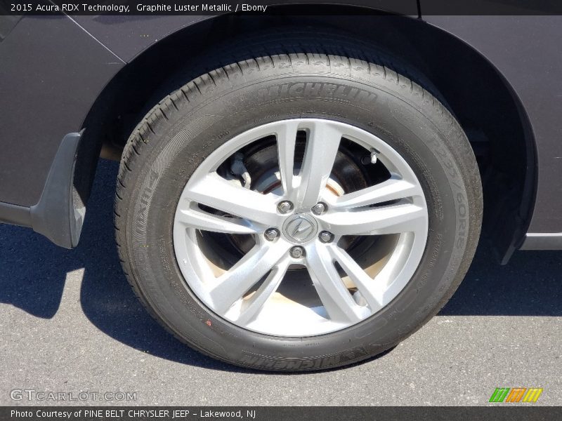 Graphite Luster Metallic / Ebony 2015 Acura RDX Technology