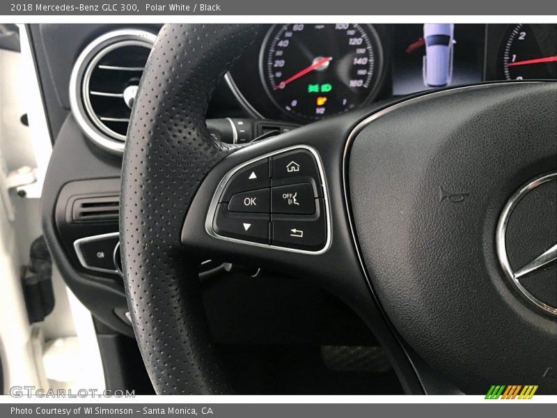 Polar White / Black 2018 Mercedes-Benz GLC 300
