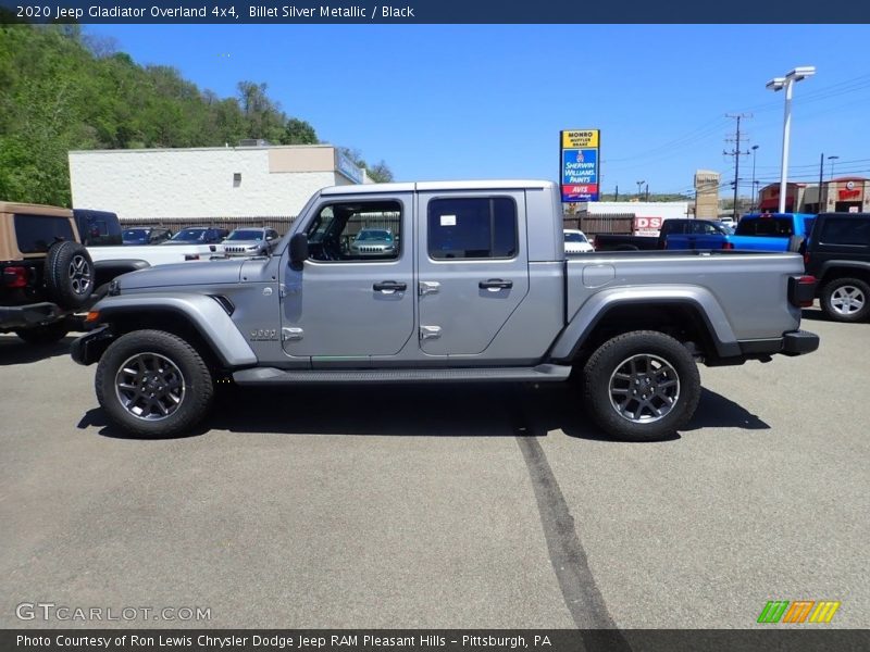 Billet Silver Metallic / Black 2020 Jeep Gladiator Overland 4x4