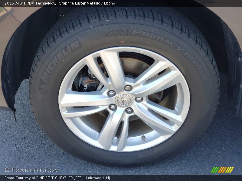Graphite Luster Metallic / Ebony 2015 Acura RDX Technology