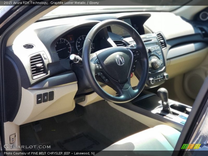 Graphite Luster Metallic / Ebony 2015 Acura RDX Technology
