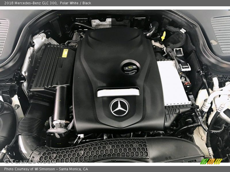 Polar White / Black 2018 Mercedes-Benz GLC 300
