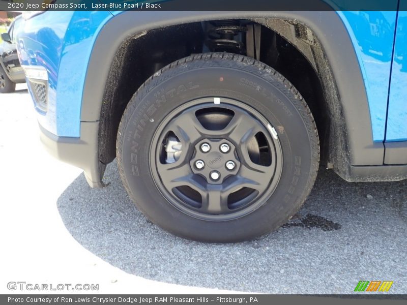 Laser Blue Pearl / Black 2020 Jeep Compass Sport