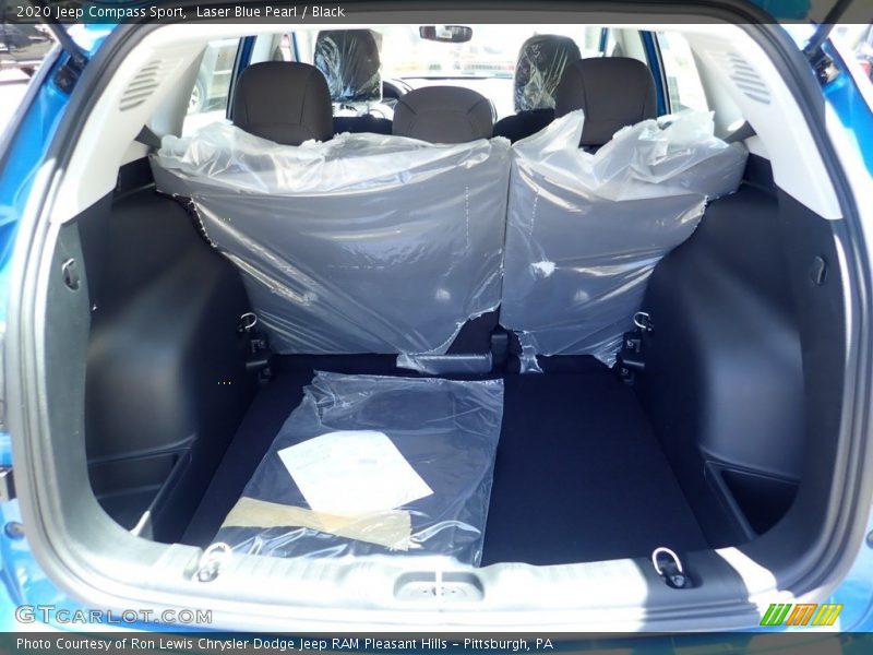 Laser Blue Pearl / Black 2020 Jeep Compass Sport