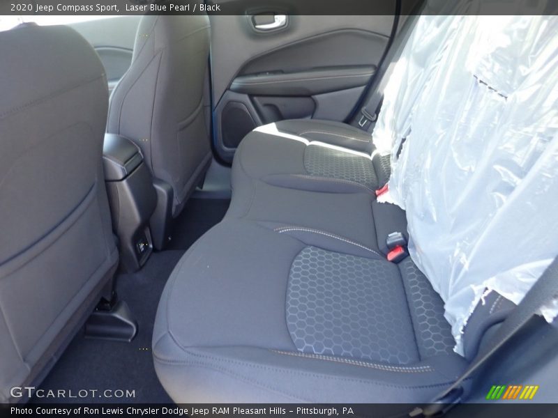 Laser Blue Pearl / Black 2020 Jeep Compass Sport