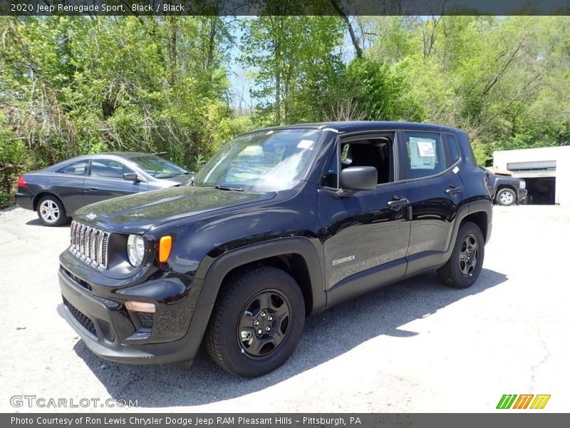 Black / Black 2020 Jeep Renegade Sport