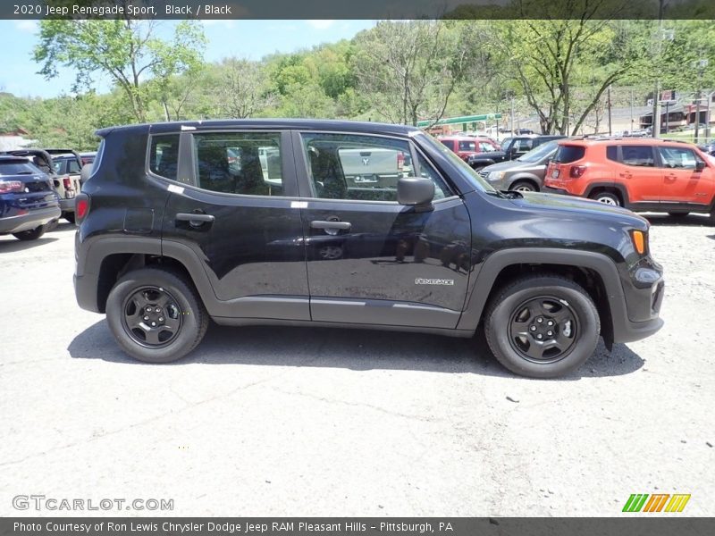 Black / Black 2020 Jeep Renegade Sport