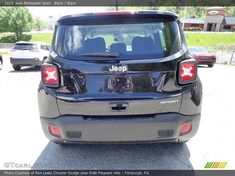 Black / Black 2020 Jeep Renegade Sport