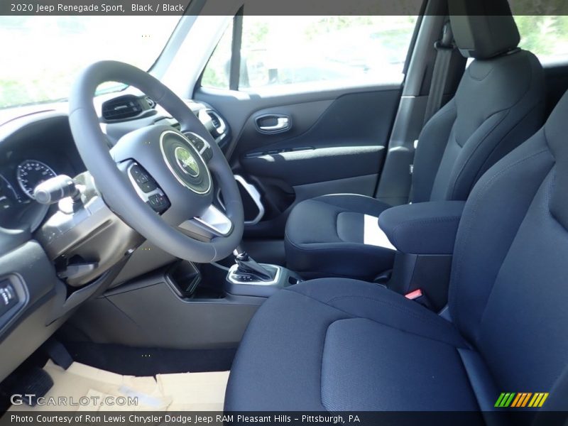 Black / Black 2020 Jeep Renegade Sport