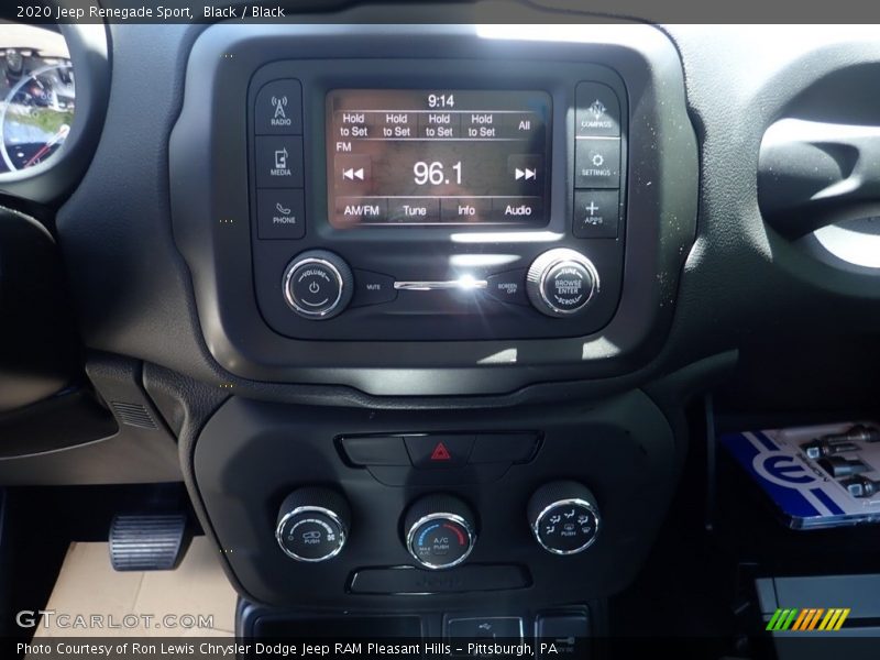 Black / Black 2020 Jeep Renegade Sport