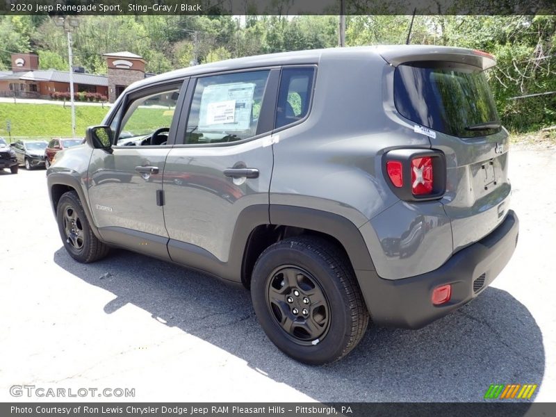 Sting-Gray / Black 2020 Jeep Renegade Sport