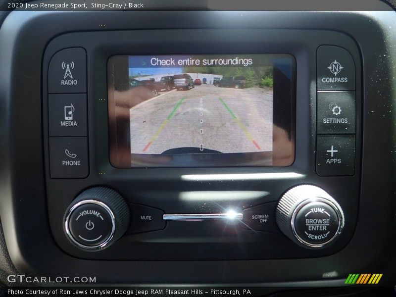 Sting-Gray / Black 2020 Jeep Renegade Sport