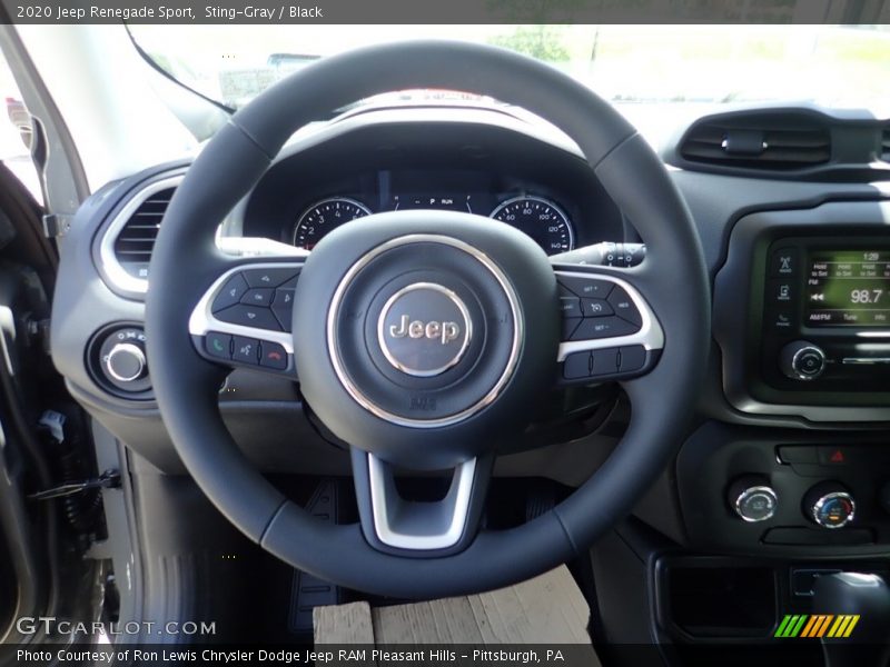 Sting-Gray / Black 2020 Jeep Renegade Sport