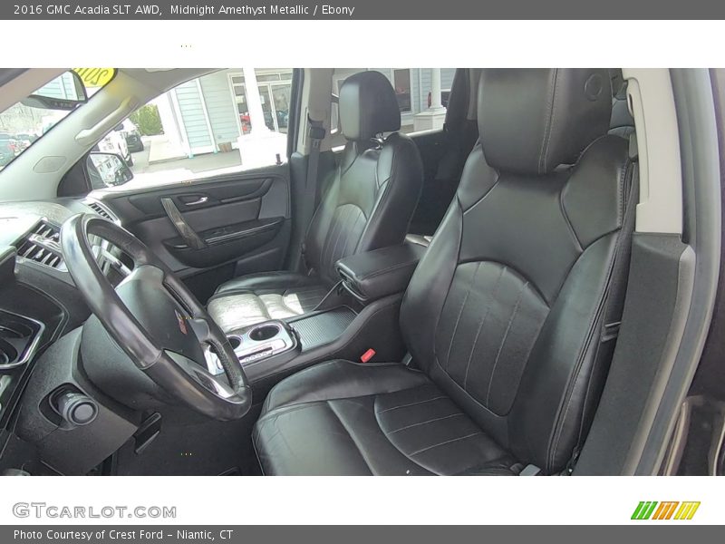 Front Seat of 2016 Acadia SLT AWD