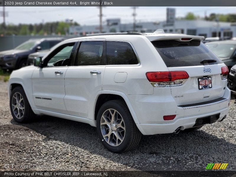 Bright White / Black 2020 Jeep Grand Cherokee Overland 4x4
