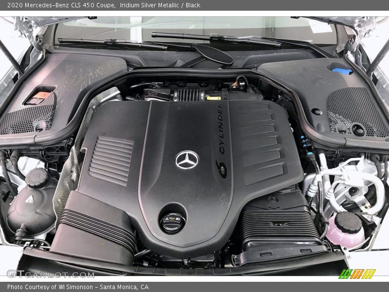 Iridium Silver Metallic / Black 2020 Mercedes-Benz CLS 450 Coupe