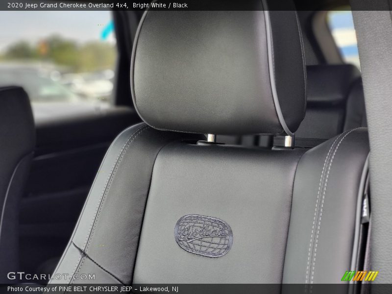 Bright White / Black 2020 Jeep Grand Cherokee Overland 4x4