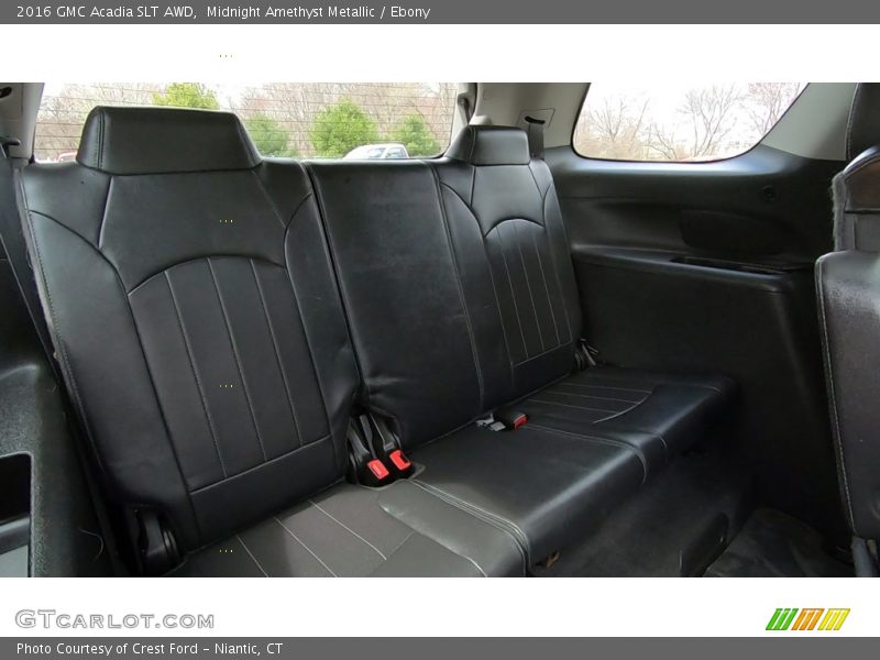 Rear Seat of 2016 Acadia SLT AWD
