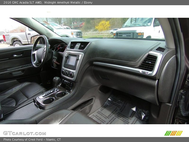 Dashboard of 2016 Acadia SLT AWD