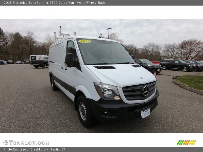 Arctic White / Black 2015 Mercedes-Benz Sprinter 2500 Cargo Van