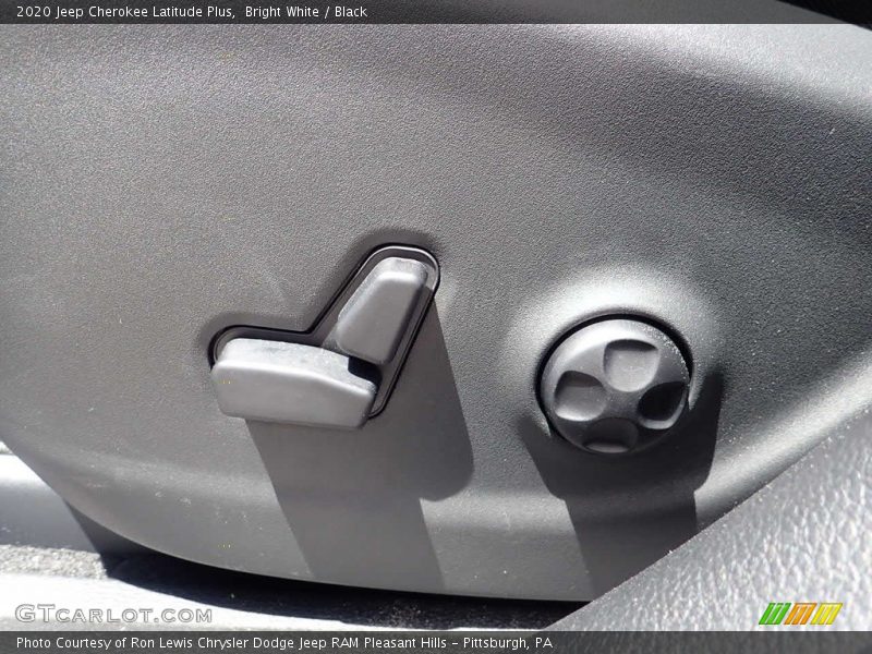 Bright White / Black 2020 Jeep Cherokee Latitude Plus