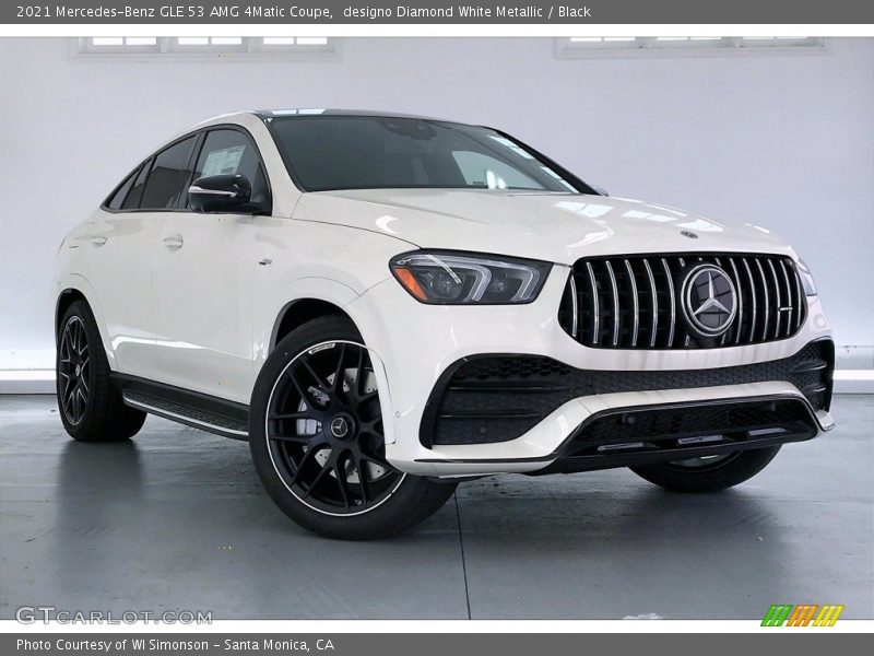 designo Diamond White Metallic / Black 2021 Mercedes-Benz GLE 53 AMG 4Matic Coupe