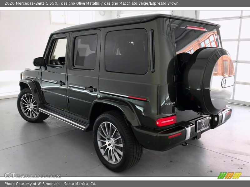  2020 G 550 designo Olive Metallic