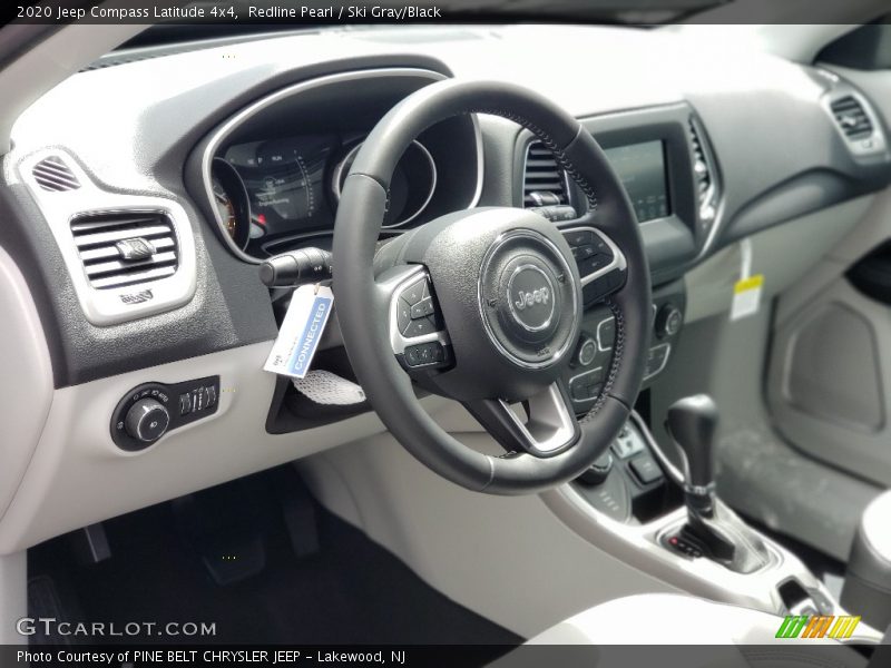 Redline Pearl / Ski Gray/Black 2020 Jeep Compass Latitude 4x4