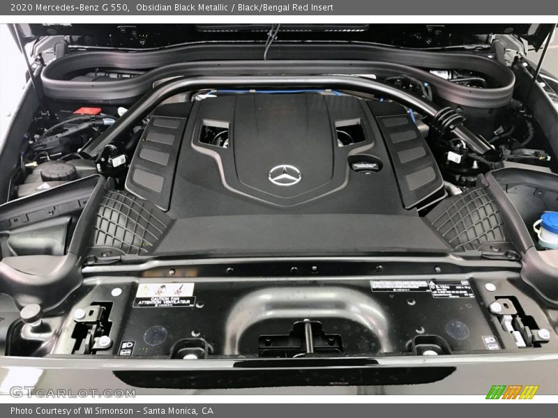  2020 G 550 Engine - 4.0 Liter DI biturbo DOHC 32-Valve VVT V8