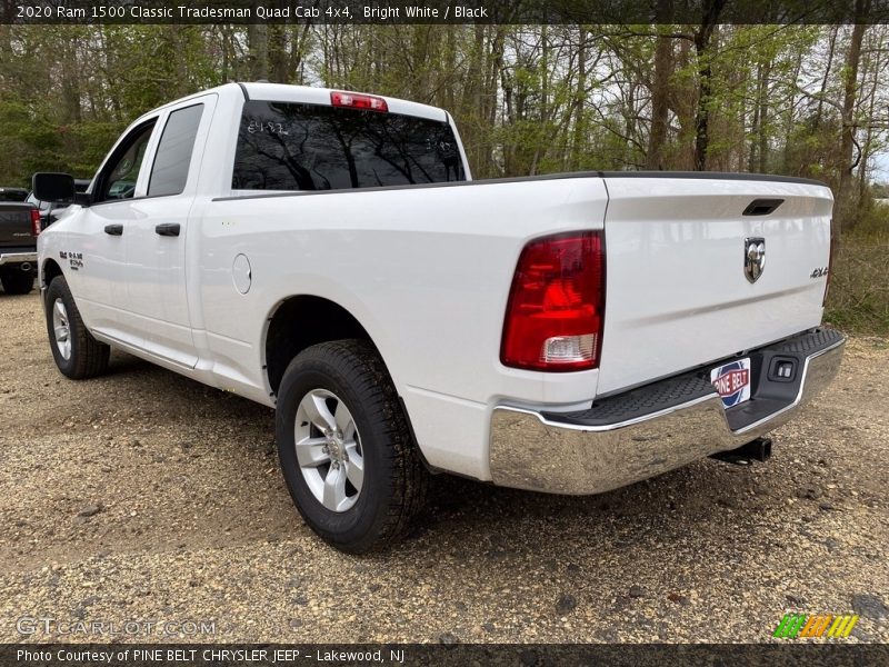 Bright White / Black 2020 Ram 1500 Classic Tradesman Quad Cab 4x4