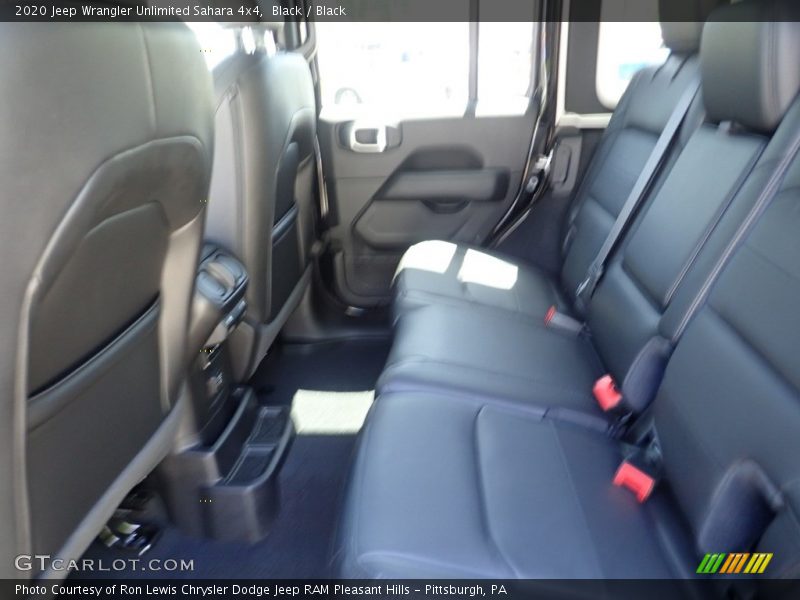 Black / Black 2020 Jeep Wrangler Unlimited Sahara 4x4