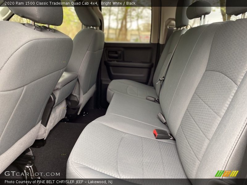 Rear Seat of 2020 1500 Classic Tradesman Quad Cab 4x4