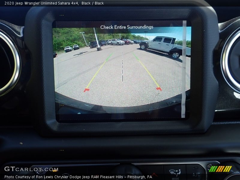 Black / Black 2020 Jeep Wrangler Unlimited Sahara 4x4