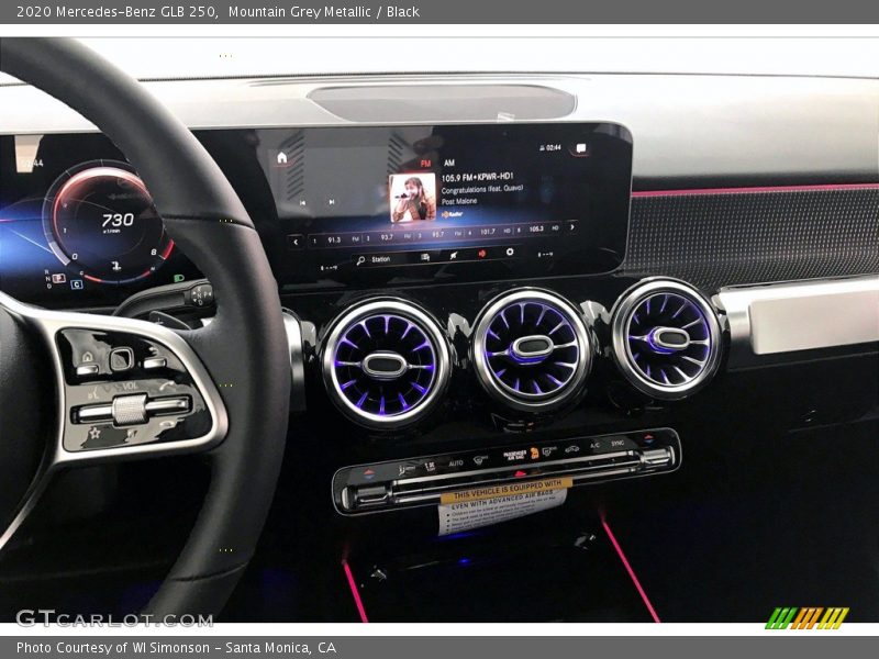 Mountain Grey Metallic / Black 2020 Mercedes-Benz GLB 250