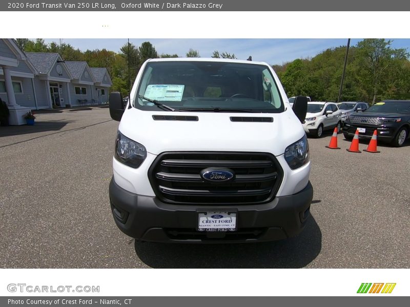 Oxford White / Dark Palazzo Grey 2020 Ford Transit Van 250 LR Long
