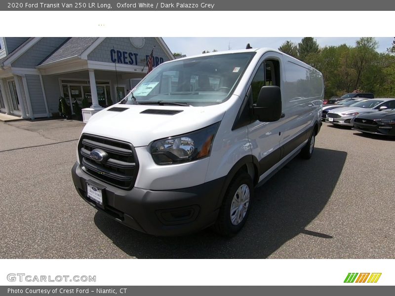 Oxford White / Dark Palazzo Grey 2020 Ford Transit Van 250 LR Long