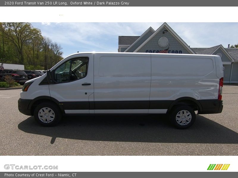 Oxford White / Dark Palazzo Grey 2020 Ford Transit Van 250 LR Long