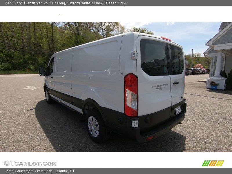Oxford White / Dark Palazzo Grey 2020 Ford Transit Van 250 LR Long