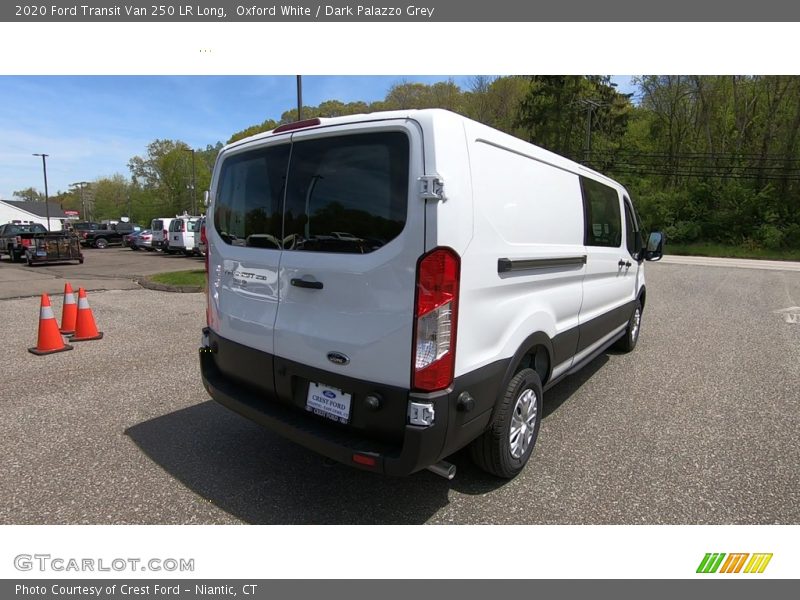 Oxford White / Dark Palazzo Grey 2020 Ford Transit Van 250 LR Long