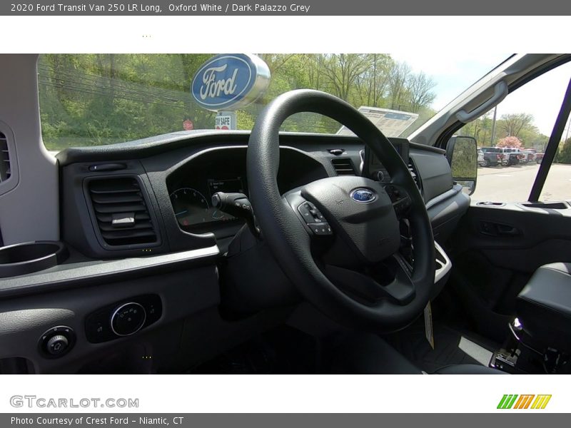 Oxford White / Dark Palazzo Grey 2020 Ford Transit Van 250 LR Long