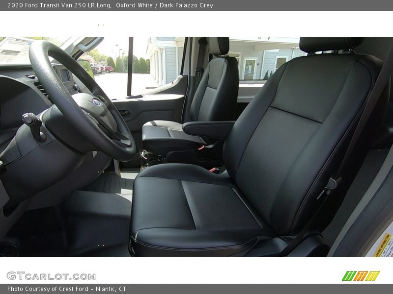 Oxford White / Dark Palazzo Grey 2020 Ford Transit Van 250 LR Long
