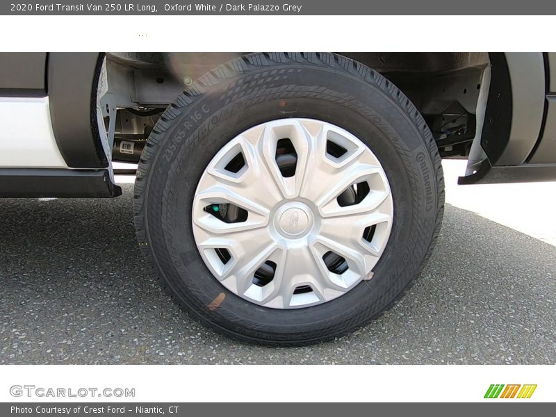 Oxford White / Dark Palazzo Grey 2020 Ford Transit Van 250 LR Long