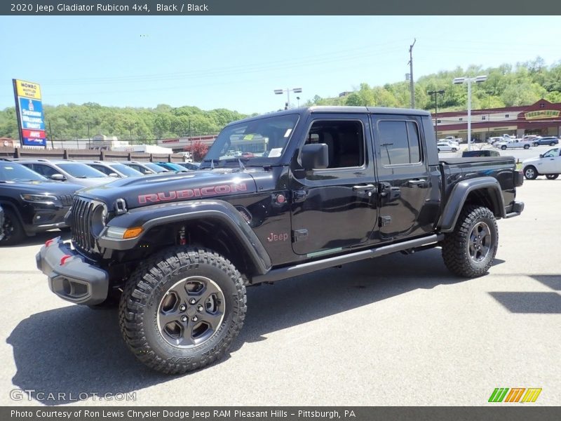 Black / Black 2020 Jeep Gladiator Rubicon 4x4