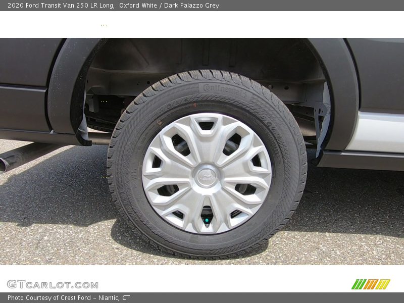 Oxford White / Dark Palazzo Grey 2020 Ford Transit Van 250 LR Long