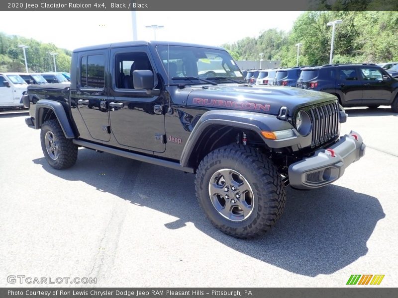 Black / Black 2020 Jeep Gladiator Rubicon 4x4