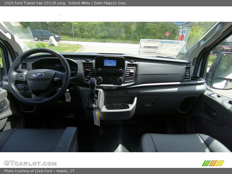 Oxford White / Dark Palazzo Grey 2020 Ford Transit Van 250 LR Long