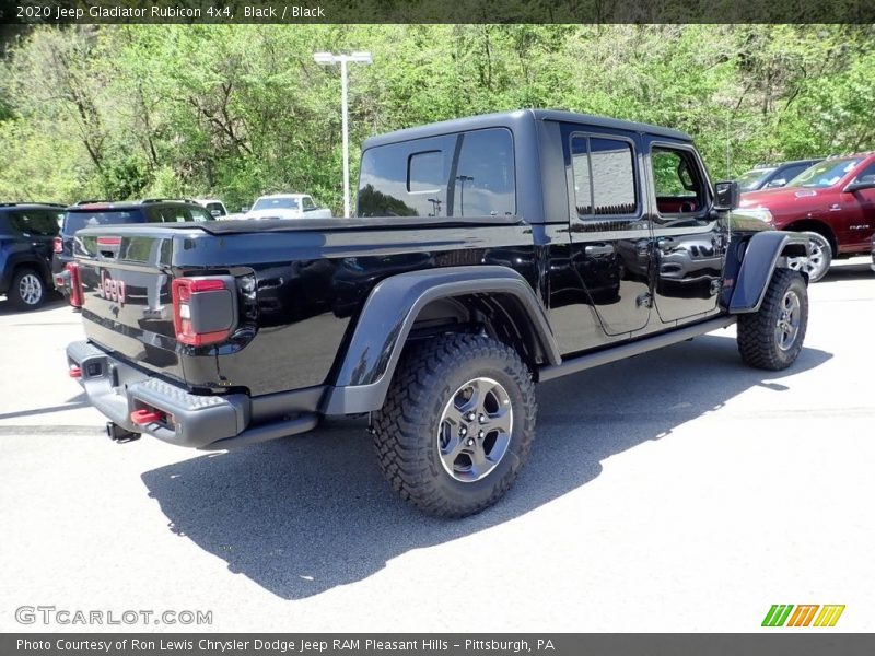 Black / Black 2020 Jeep Gladiator Rubicon 4x4