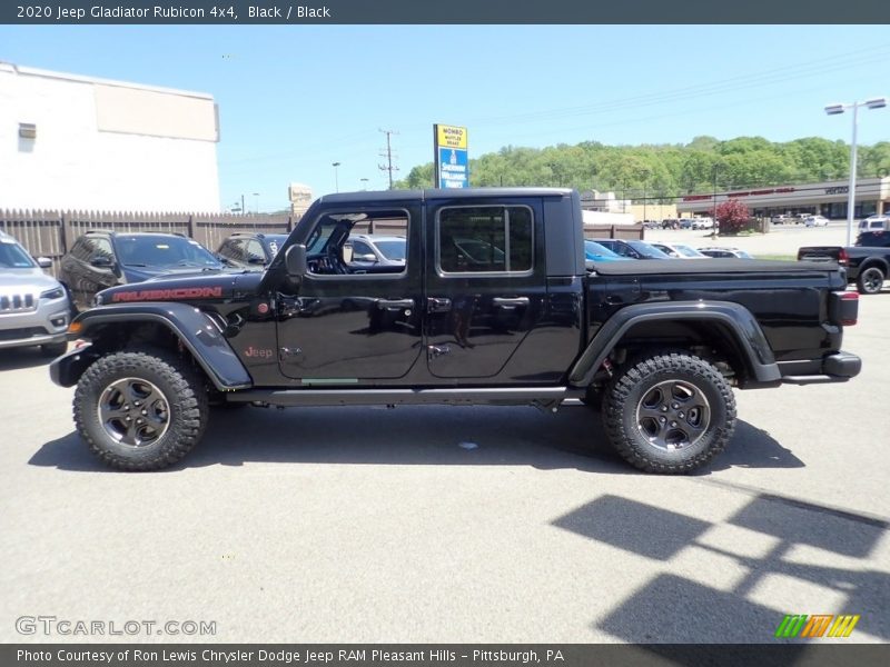 Black / Black 2020 Jeep Gladiator Rubicon 4x4