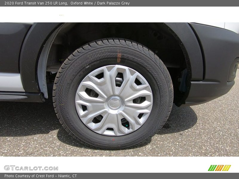 Oxford White / Dark Palazzo Grey 2020 Ford Transit Van 250 LR Long